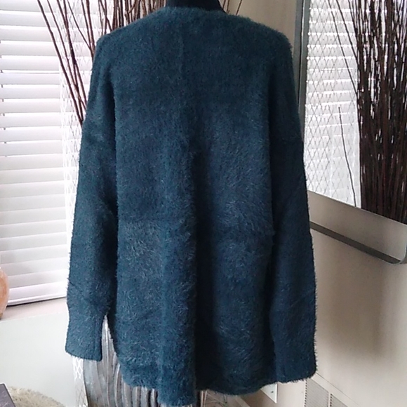 LOFT Eyelash Open Front Cardigan - Picture 3 of 6